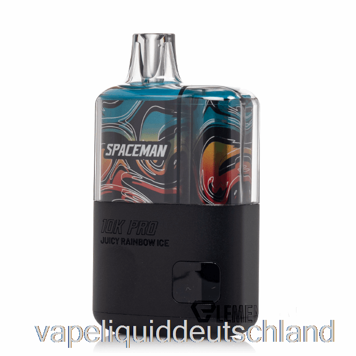 Spaceman 10k Pro Einweg-Juicy Rainbow Ice Vape Deutschland